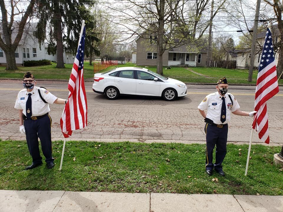 VETERAN HONORED